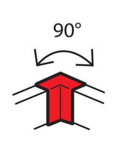 Угол внутренний для кабель-канала METRA 100x50 Legrand (638011) в Рыбинске Аксессуары для кабель-канала Pintop.ru