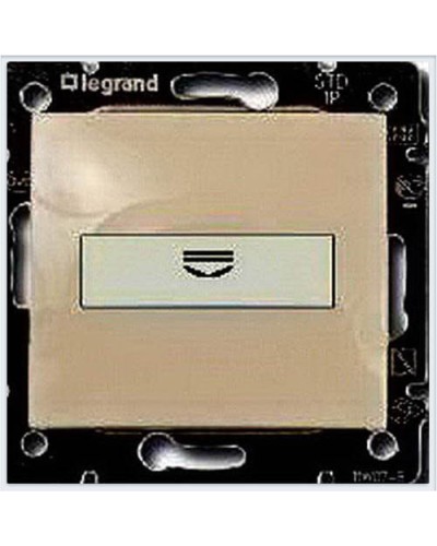 Выключатель c картой 10А слоновая кость Valena Legrand 774134 в Рыбинске Аксессуары для кабель-канала Pintop.ru