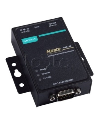 Преобразователь Modbus-RTU/ASCII в Modbus/TCP Moxa MGATE MB3180 в Рыбинске Дополнительное оборудование для ОПС Pintop.ru
