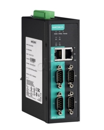 Сервер 4-портовый RS-232/422/485 в Ethernet Moxa NPort IA 5450A в Рыбинске Дополнительное оборудование для ОПС Pintop.ru