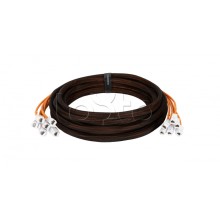 Кабельная сборка NIKOMAX, 5e, неэкранированная, LSZH нг(А)-HFLTx, 50м (NMC-CA6UD2-410C-FT-FT-050)