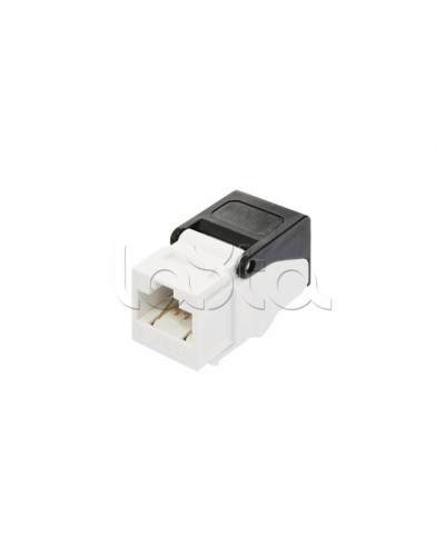 Модуль Keystone Jack RJ-45 категория 6 неэкранированный NIKOMAX NMC-KJUE2-NT-WT в Рыбинске Модули Keystone Pintop.ru