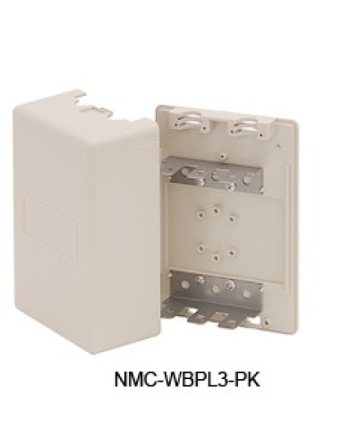 Щит распределительный настенный 3 плинта NIKOMAX (NMC-WBPL3-P) в Рыбинске Щиты электрические Pintop.ru
