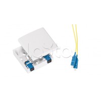 Розетка оптическая NIKOMAX NMF-WO01SCUS2-CS-WT