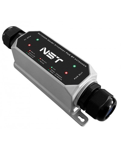 Уличный Ultra PoE удлинитель Gigabit Ethernet до 250м на 1 порт NST NS-EX-1GP/W в Рыбинске Дополнительное оборудование для сетей Pintop.ru