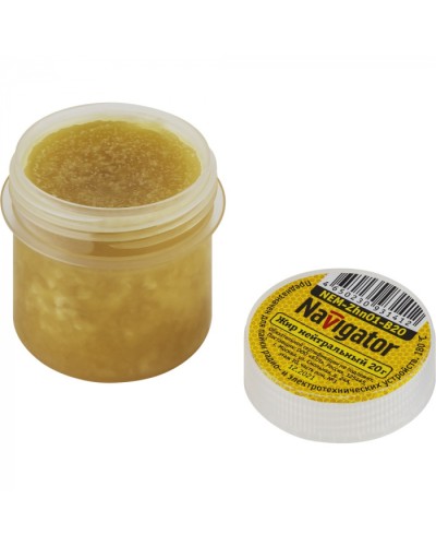 Жир паяльный Navigator 93 141 NEM-Zhn01-B20 (нейтральный, 20 гр) в Рыбинске Аксессуары для кабель-канала Pintop.ru