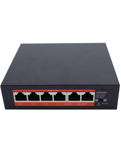 Неуправляемый PoE коммутатор Nobelic NBLS-0604N в Рыбинске Коммутаторы Pintop.ru