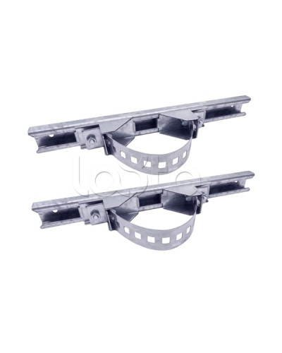 Комплект крепления на столб для ком-ров 200-300 мм OSNOVO в Рыбинске Кронштейны и адаптеры для камер и мониторов Pintop.ru