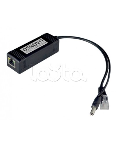 PoE-сплиттер OSNOVO PoE Splitter/2 в Рыбинске Блоки питания для кожухов и камер Pintop.ru