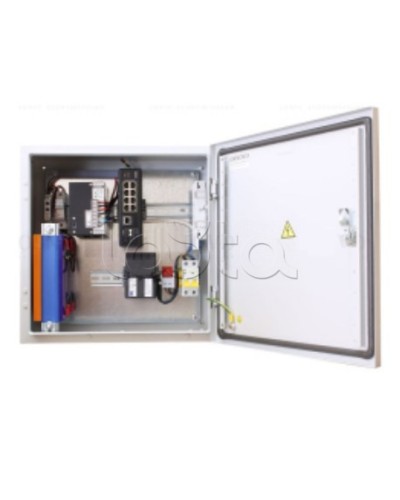 Уличный коммутатор в корусе из нержавеющей стали с термостабилизацией и резервным питанием OSNOVO OSS-44TB1(SW-60812/I) в Рыбинске Коммутаторы Pintop.ru