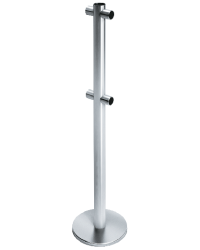 Стойка ограждения i-образная передвижная Oxgard ВЗР 2442.02 в Рыбинске Ограждения Pintop.ru