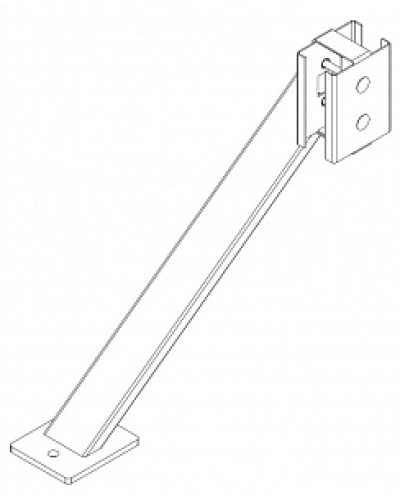 Упор PERCo-MB-16.9 в Рыбинске Дополнительное оборудование для СКУД Pintop.ru