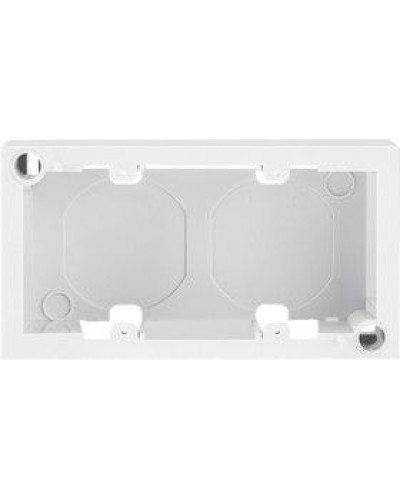 Короб накладной для лицевых панелей 80х150 под 4 модуля 45х22,5 Mosaic 03-0127 в Рыбинске Распределительные коробки Pintop.ru