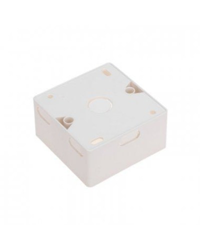 Короб накладной для лицевых панелей 80х80 под 2 модуля 45х22,5 Mosaic 03-0126 в Рыбинске Распределительные коробки Pintop.ru