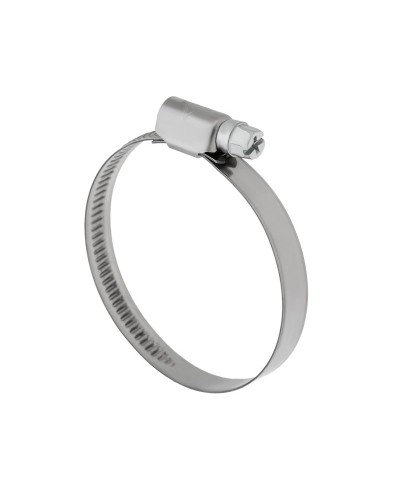 Хомут червячный 70-90/12-0,8мм, нержавеющая сталь W2, (25 шт/уп) REXANT 07-0770-12 в Рыбинске Стяжки-хомуты Pintop.ru