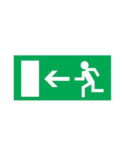 Эвакуационный знак Направление к эвакуационному выходу налево100*300 мм (5шт/упак) REXANT (56-0026) в Рыбинске Дополнительное оборудование для ОПС Pintop.ru