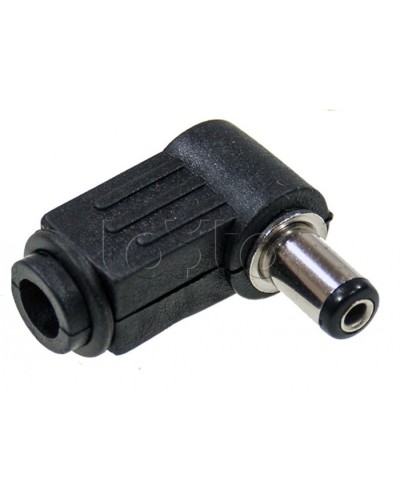 Разъем питания штекер 2.1х5.5x10мм угловой (50шт/уп) REXANT 14-0312 в Рыбинске Коннекторы Pintop.ru