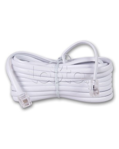 Удлинитель телефонный 3 м белый (10шт/уп) REXANT 18-3031 в Рыбинске Патч-корды и пигтейлы Pintop.ru