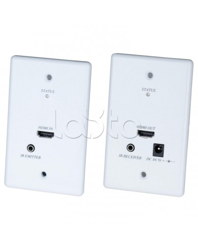 Комплект передачи HDMI с обратным ИК-повторителем SC&T HW01 в Рыбинске Видеоусилители, Модуляторы, Делители Pintop.ru