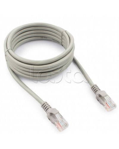 Коммутационный шнур категории, 5e U/UTP , 4х2х(7х0,21), LSZH, 3м, серый SPL (500081) в Рыбинске Патч-корды и пигтейлы Pintop.ru