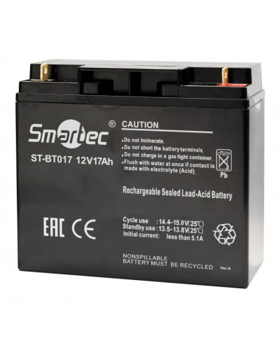 Аккумулятор Smartec ST-BT017 в Рыбинске Электротехническое оборудование Pintop.ru