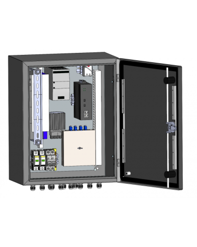 Узел коммутации всепогодный SpaceCam SC-Box-L2-4GP-120-2G-UPS(G) в Рыбинске Коммутаторы Pintop.ru