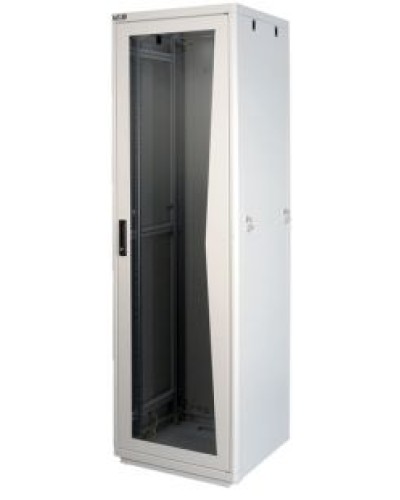 Комплект дверей передняя стеклянная задняя цельнометаллическая для шкафа серии TFR 42U TLK (TFR-4-4260-GM-BK) в Рыбинске Аксессуары для стоек и шкафов Pintop.ru