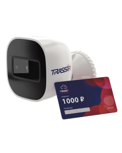 IP-камера видеонаблюдения уличная TRASSIR CloudBulletWifi в Рыбинске IP-камеры Pintop.ru