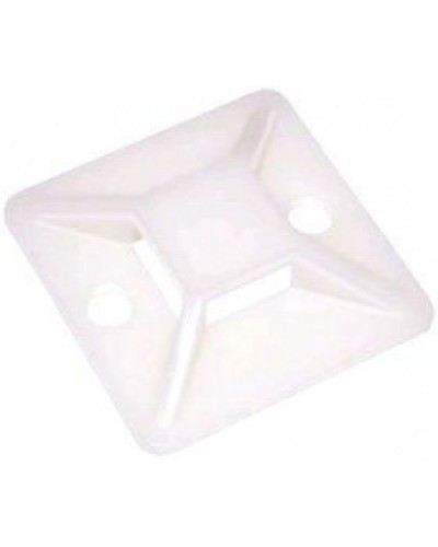 Площадка самоклеящаяся под стяжку, 30х30 мм, белая (100шт.уп) TWT-CV-ATM30 в Рыбинске Патч-корды и пигтейлы Pintop.ru