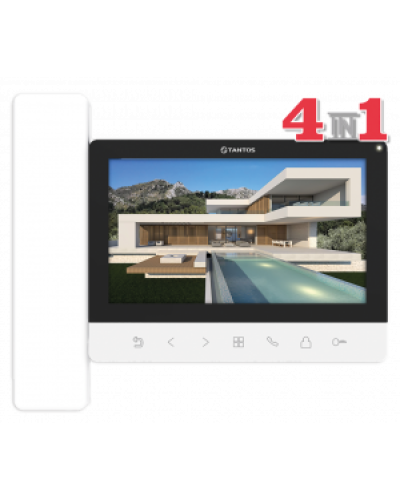 Монитор цветного видеодомофона Tantos LOKI HD SE (White) VZ в Рыбинске Абонентские видеоустройства Pintop.ru