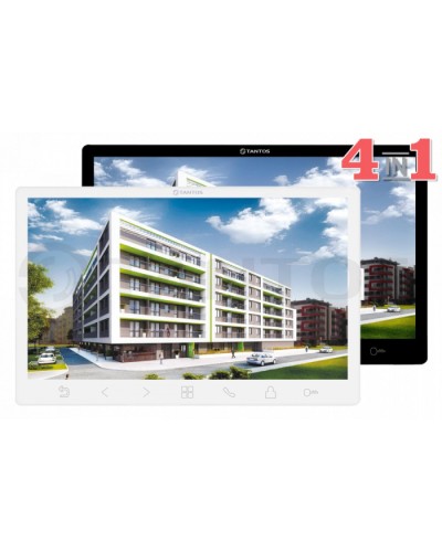 Монитор Tantos Sherlock HD SE (White) XL в Рыбинске Абонентские IP устройства Pintop.ru