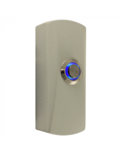 Накладная кнопка выхода с подсветкой Tantos TS-CLICK light (белый) в Рыбинске Кнопки выхода Pintop.ru