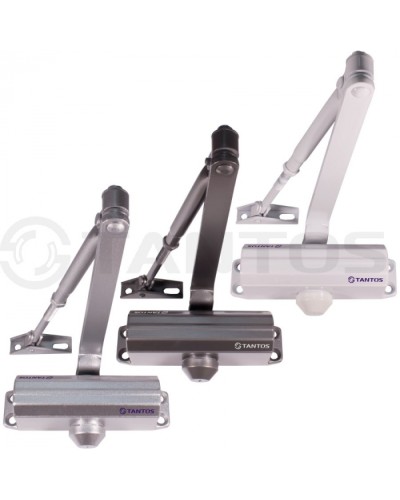 Доводчик дверной Tantos TS-DC085 (Серебро) в Рыбинске Доводчики Pintop.ru
