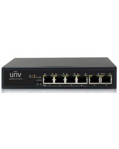 PoE коммутатор Uniview NSW2010-6T-POE-IN в Рыбинске Коммутаторы Pintop.ru