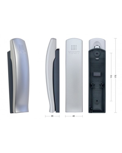 Трубка переговорная Vizit УКП-7M в Рыбинске Многоабонентные устройства Pintop.ru