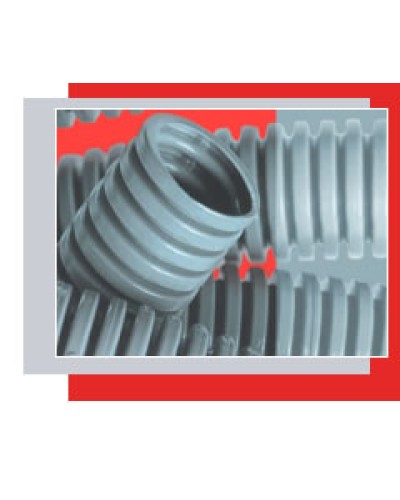 Труба гофрированная ПВХ тяжелая, с зондом диам. 20 мм (100м) Экопласт 11120 в Рыбинске Труба гофрированная Pintop.ru