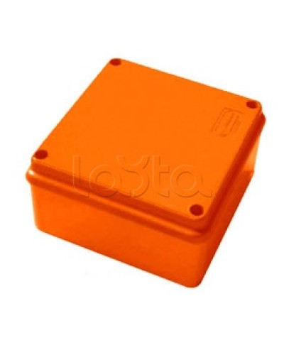 Коробка огнестойкая 100х100х55, 5P, (2,5-16 мм2), без галогена Экопласт 42037HF в Рыбинске Коробки (ОКЛ) Экопласт Pintop.ru