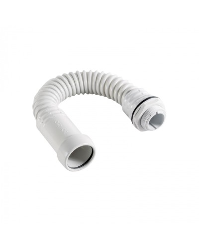 CXS32 Гибкий поворот «труба-коробка» D32мм (1уп = 20шт) Экопласт (43332-20) в Рыбинске Повороты, муфты, тройники Pintop.ru