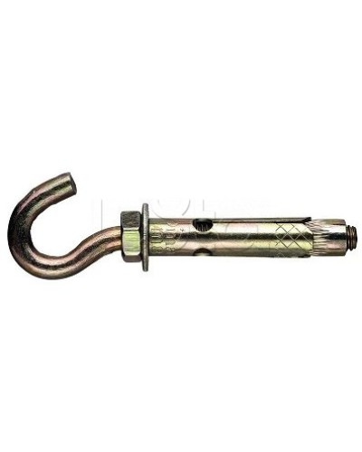 Анкерболт с крюком М12 16х80, (1уп=15шт) Экопласт (47586) в Рыбинске Крепеж Pintop.ru