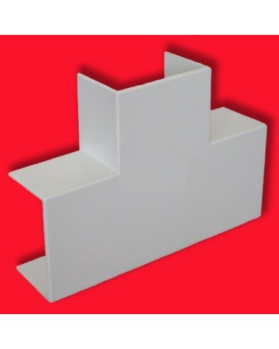 Угол Т-образный для кабель-канала МЕХ, для сечения 75/3x20 Экопласт 72416 в Рыбинске Аксессуары для кабель-канала Pintop.ru
