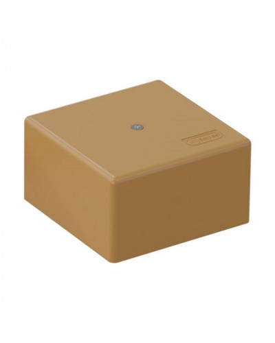 SD3 Коробка распределительная для о/п, для монтажного пистолета 75x75x40мм, 6 пар 10мм2, (беж.) Экопласт (72935BG) в Рыбинске Распределительные коробки Pintop.ru