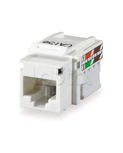 RJ-45 Модуль инф.розетки 110/Krone 5e кат.,бел. CL-0006 Экопласт (87545) в Рыбинске Кроссовое оборудование тип Krone Pintop.ru