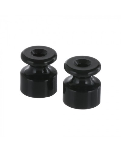 Фиксатор кабеля (изолятор)для внешней проводки кабеля (черный) LK Vintage (5шт) (888308-5) в Рыбинске Держатели, клипсы, скобы Pintop.ru