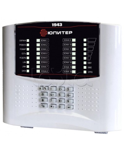 Прибор приемно-контрольный охранно-пожарный Элеста Юпитер-1943 в Рыбинске Приемно-контрольные приборы Pintop.ru