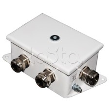 Коробка монтажная огнестойкая Гефест КМ-О (12к*10,0)-IP66-d, два ввода 120х80х68