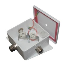 Коробка монтажная огнестойкая Гефест КМ-О (2к*10,0)-IP66-120х120, шесть вводов