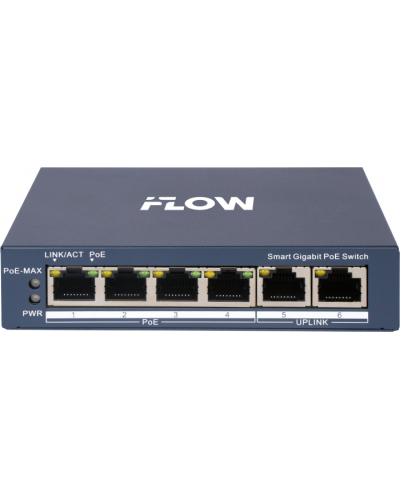 Коммутатор с PoE iFlow F-SW-EM606POE-VM в Рыбинске Коммутаторы Pintop.ru