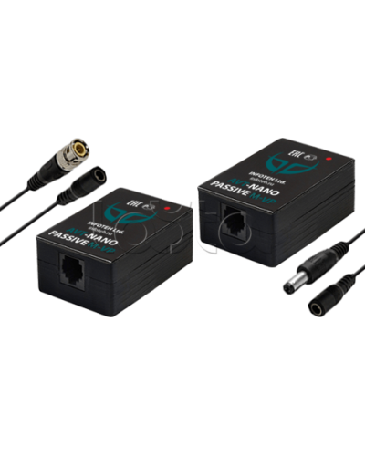 Комплект для передачи видеосигнала Инфотех AVT-Nano Passive M/VP в Рыбинске Видеоусилители, Модуляторы, Делители Pintop.ru