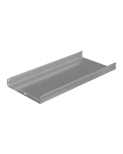 Лоток неперфорированный 80х500х1,2 L3000 мм Быстрый монтаж ПЛЮС HD85 КМ-профиль (LNplus80-500-1.2-3000 HD85) в Рыбинске Кабельные лотки Pintop.ru