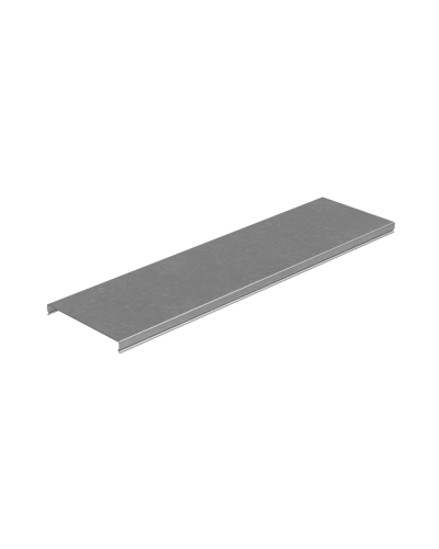 Крышка лотка 150х0,8 L2000 мм ПЛЮС INOX304 КМ-Профиль (KLplus150-0.8-2000 INOX304) в Рыбинске Аксессуары для лотков Pintop.ru